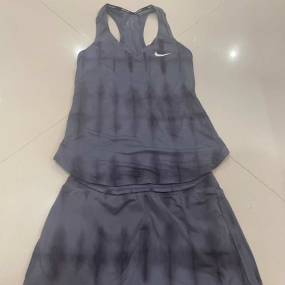 nike tennis skirt and tank